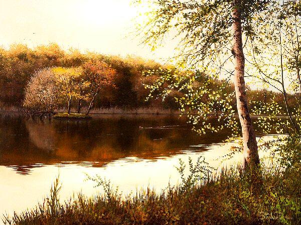 Calm Waters by Stephen Brown - landscape art print