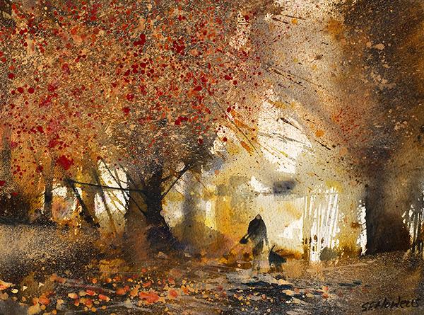 Autumn Watch by Sue Howells - Limited Edition art print