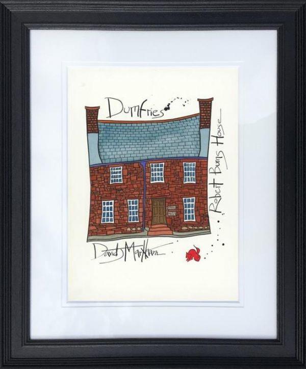 Robert Burns' House by Dave Markham - Limited Edition art print DME015