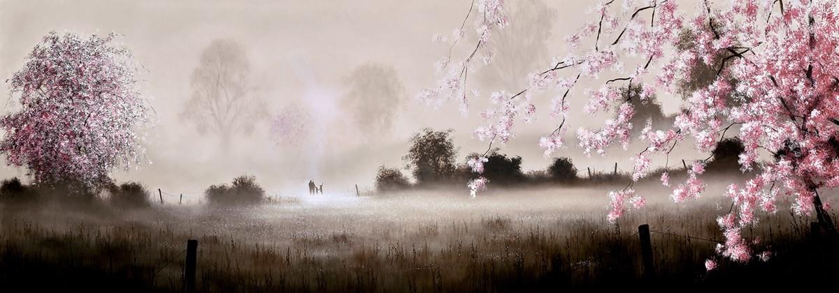 Through Dreamers Meadow by John Waterhouse - art print ZWTR075