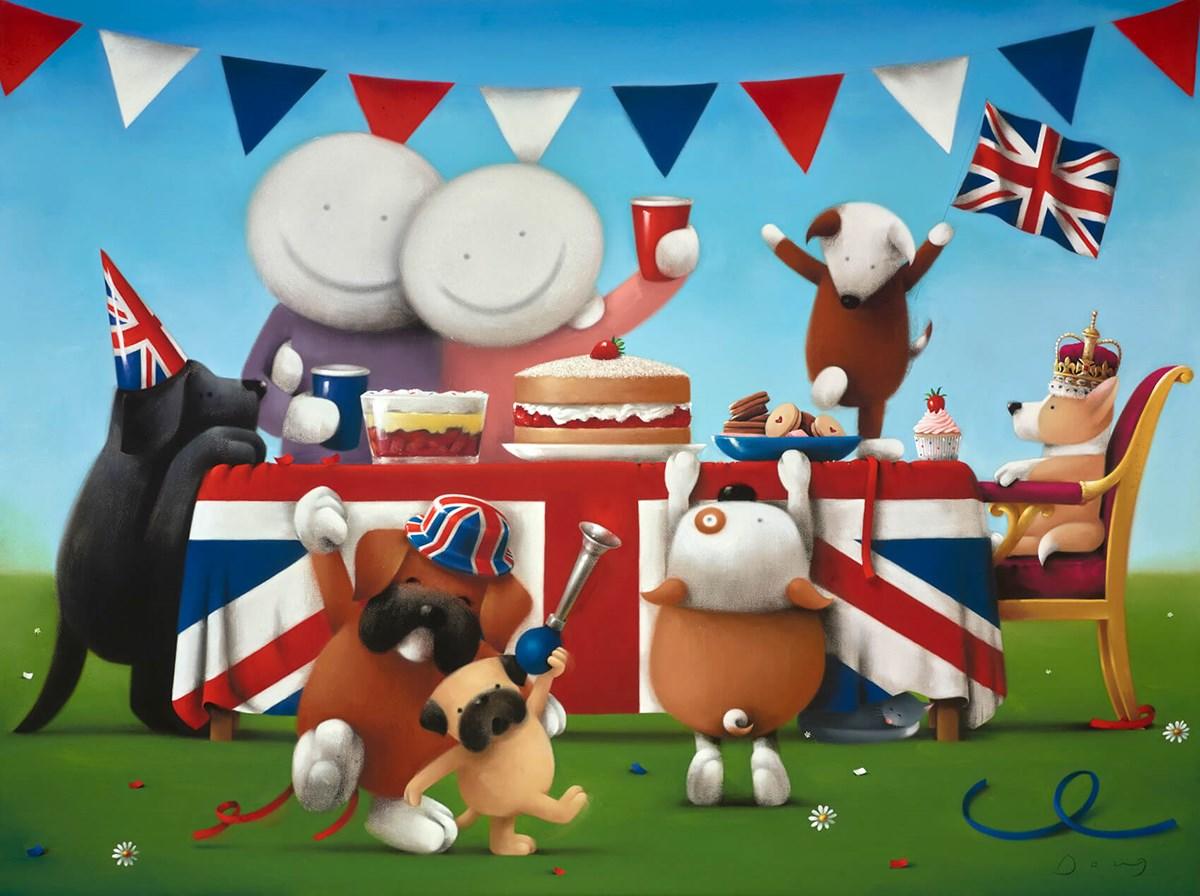 Garden Party by Doug Hyde - Limited Edition art print ZHYD739