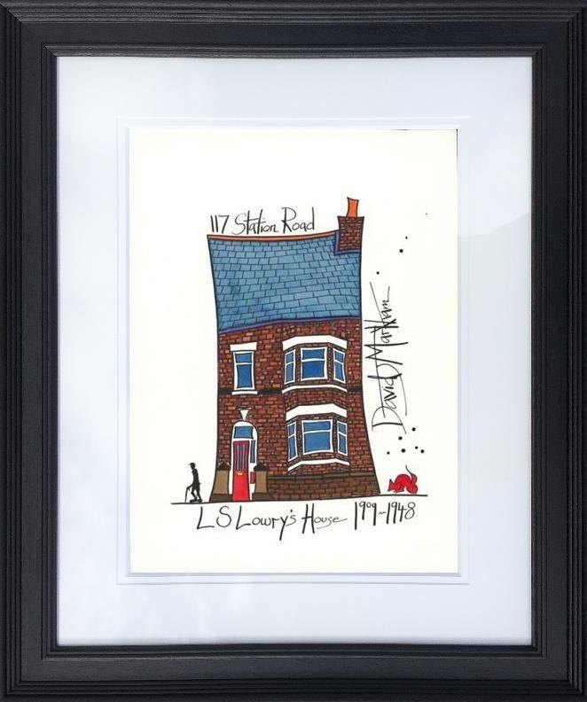 L S Lowry's House by Dave Markham - Limited Edition art print DME010