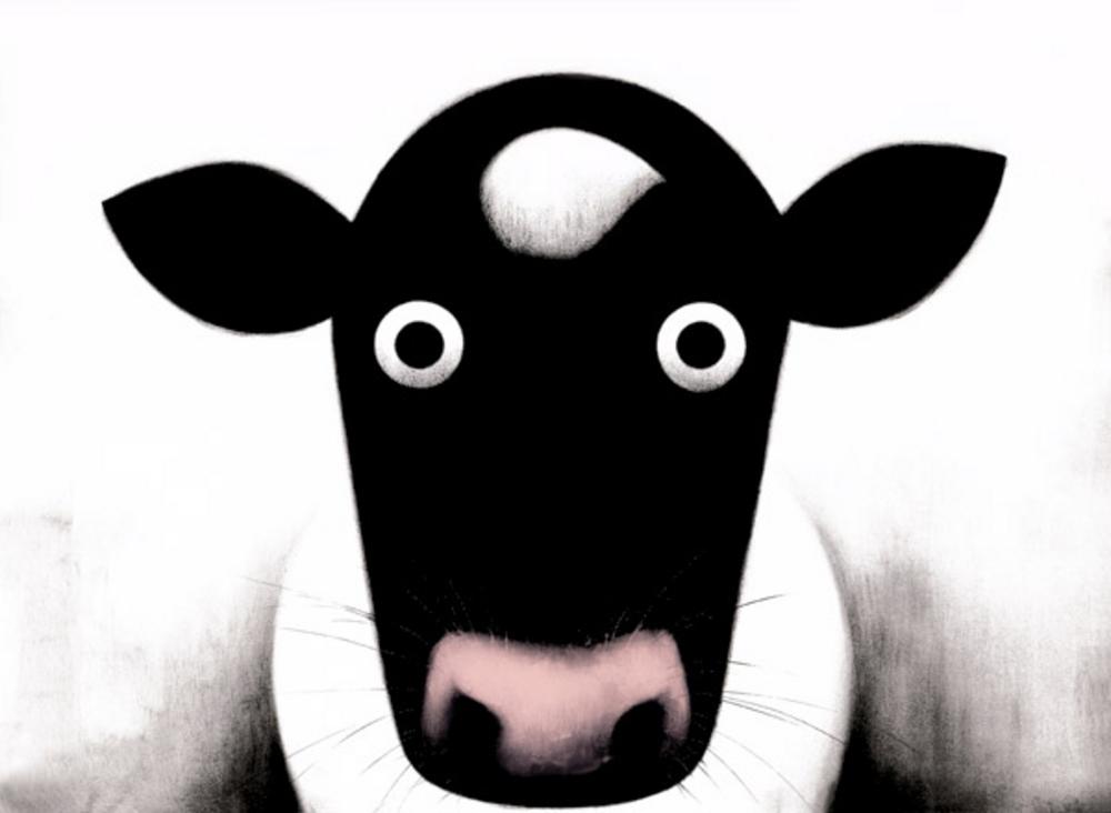Moo by Doug Hyde - Limited Edition art print ZHYD427