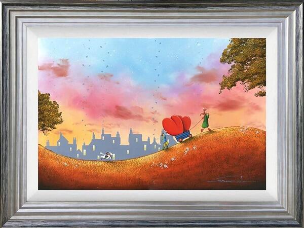 Loved Up by Dale Bowen - canvas art print DBE057C