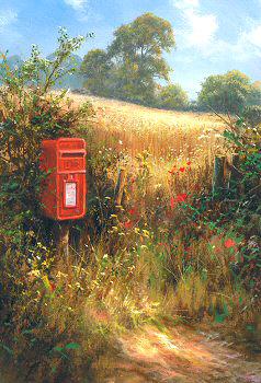 Summer Note by David Dipnall - landscape art print