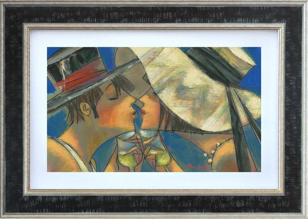 Le Vin Blanc Moments by Andrei Protsouk - canvas art print APE061