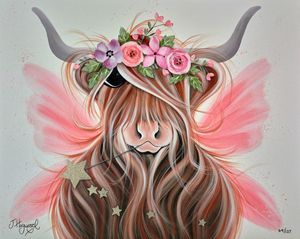 Flower Fairy by Jennifer Hogwood - canvas art print LHOJ072