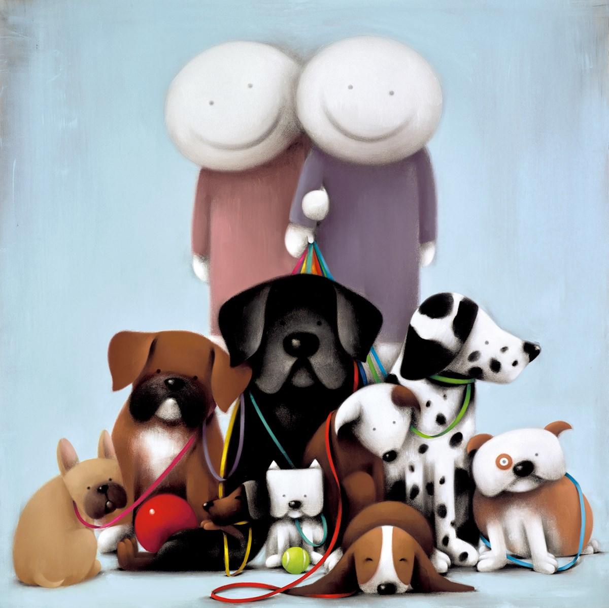 Love Comes in all Shapes and Sizes by Doug Hyde - art print ZHYD730