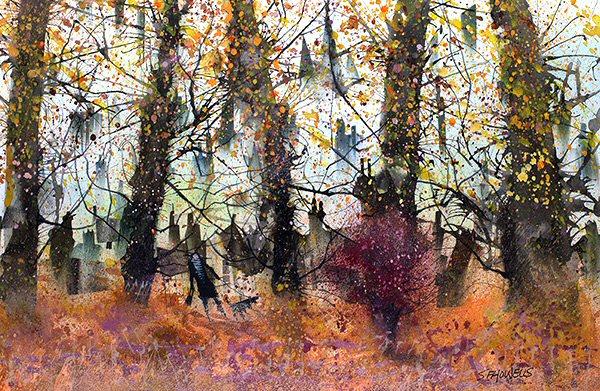 Autumn Adventure by Sue Howells - original painting