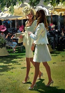 The Colour and Glamour of Ascot by Sherree Valentine Daines  ZDAI278