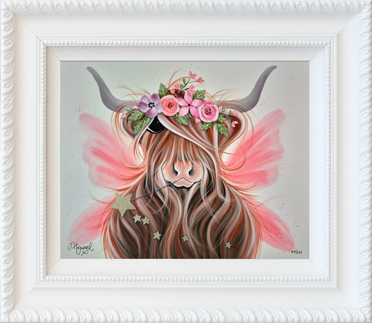 Flower Fairy by Jennifer Hogwood - canvas art print LHOJ072