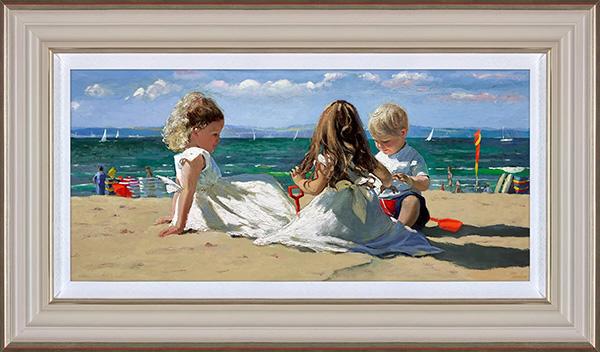 Joyful Days by the Sea by Sherree Valentine Daines - art print ZDAI286