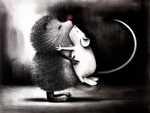 Hedge Hugs by Doug Hyde - Limited Edition art print ZHYD759