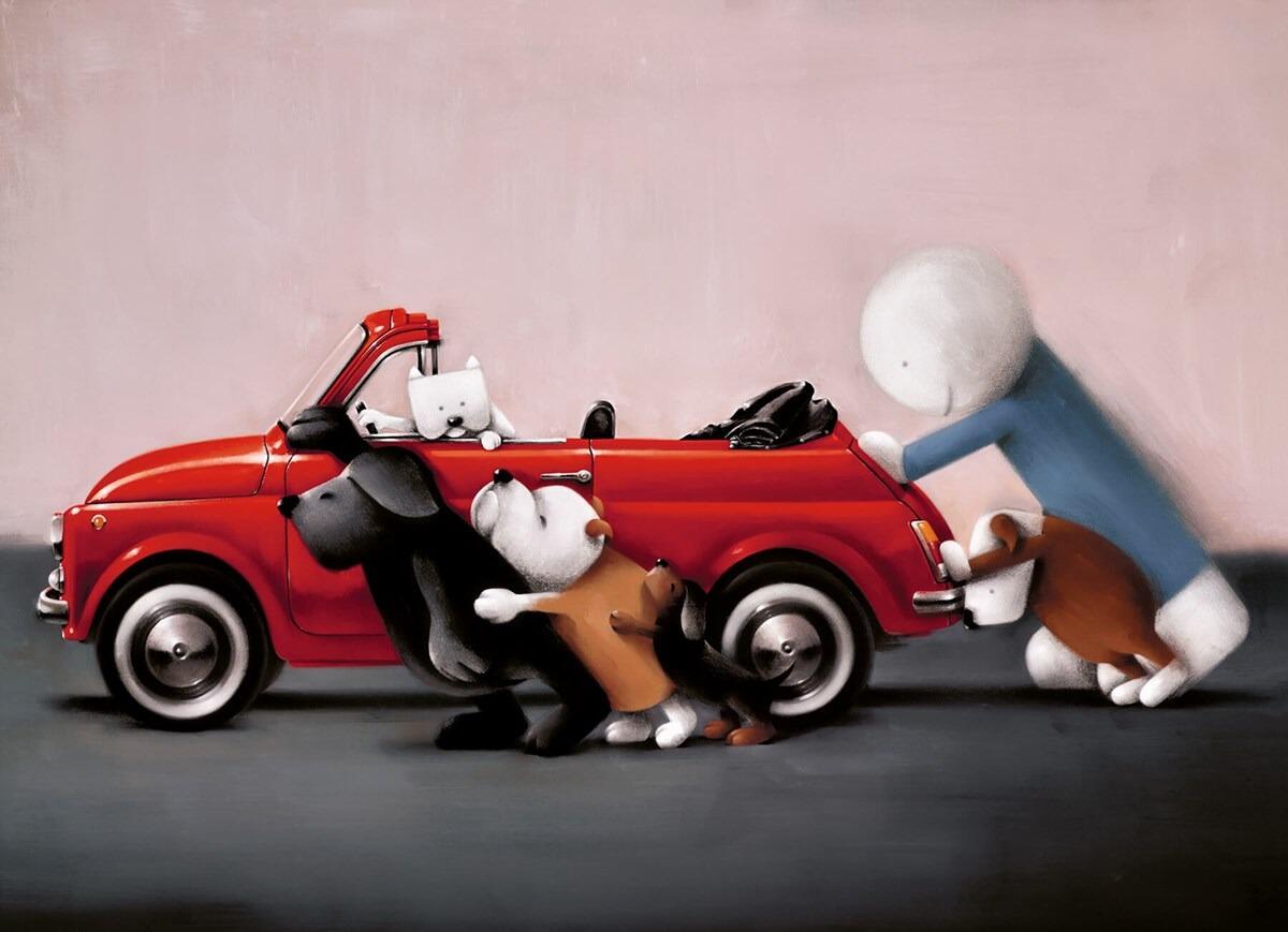 Teamwork by Doug Hyde - Limited Edition art print ZHYD773