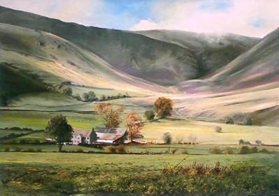 Cautley Spout by Robin Smith - landscape art print