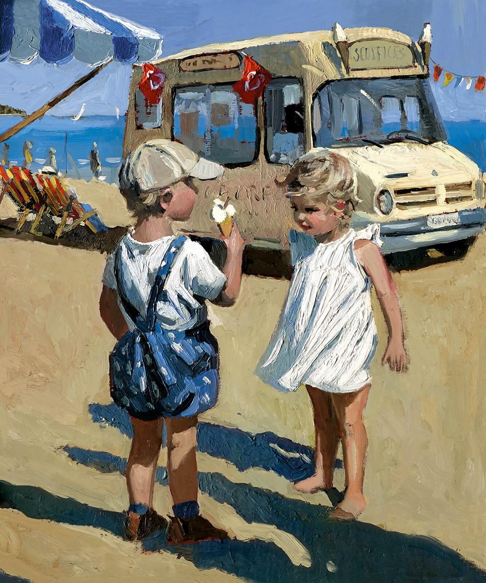 Seaside Memories - Sherree Valentine Daines - canvas art print ZDAI289