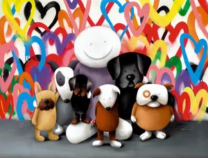 Wall of Love by Doug Hyde - Limited Edition art print ZHYD743