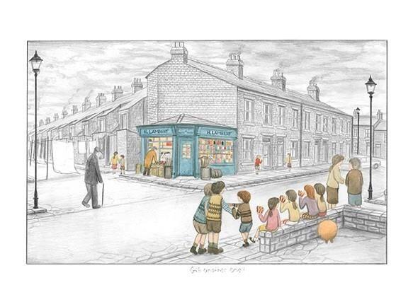 Gis Another One - Sketch by Leigh Lambert - art print LLE208S