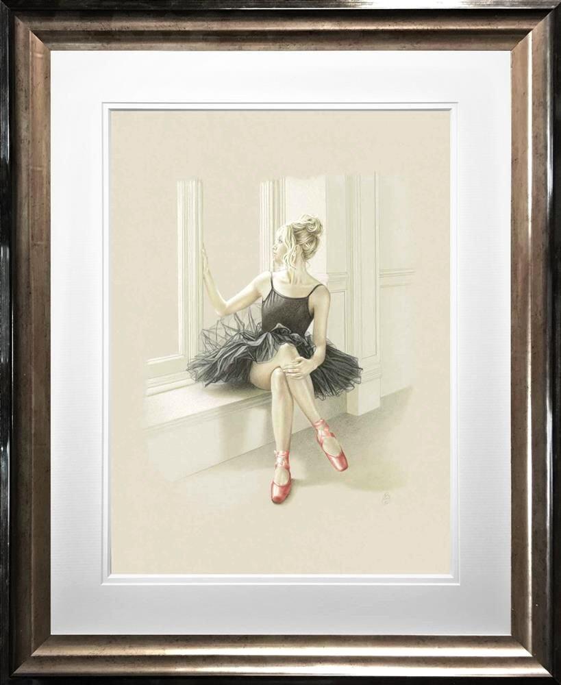 Black Swan I by Kay Boyce - Limited Edition ballet art print KBE004