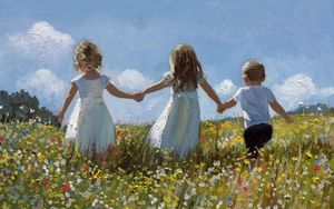Friendship in the Meadow by Sherree Valentine Daines  ZDAI279