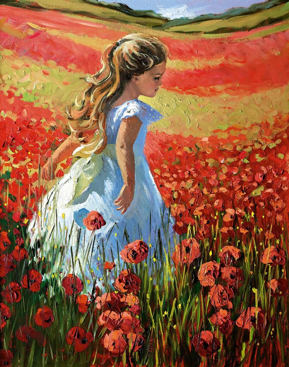 Summer Meadow by Sherree Valentine Daines - canvas art print ZDAI282