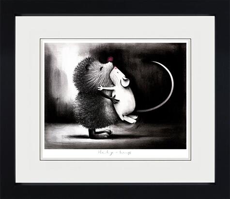 Hedge Hugs by Doug Hyde - Limited Edition art print ZHYD759