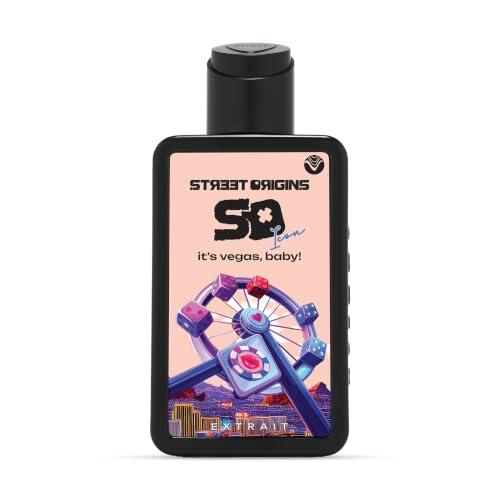 Street Origins It?s Vegas, Baby! (Venus) Extrait de Parfum for Women ? 75ml Luxury Long-Lasting Perfume ? Cognac, Plum, Cinnamon, Iris, Myrrh, Tonka Bean, Vanilla & Sandalwood