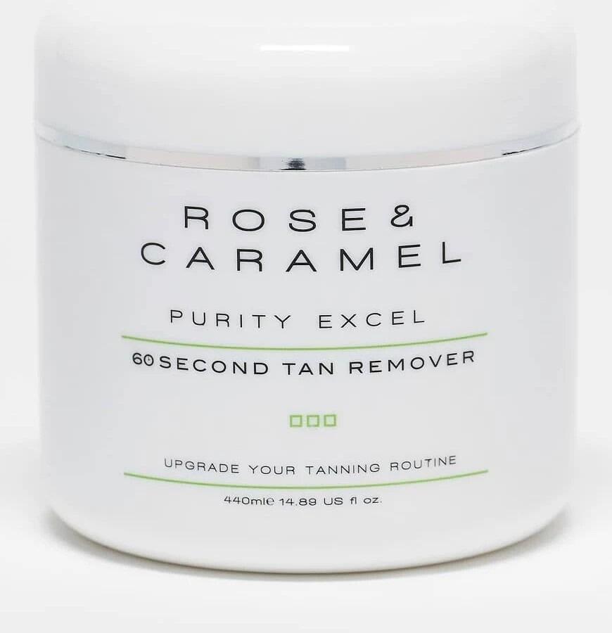 Rose & Caramel Purity Excel Tan Remover Super Fast Tan Removal 440ml