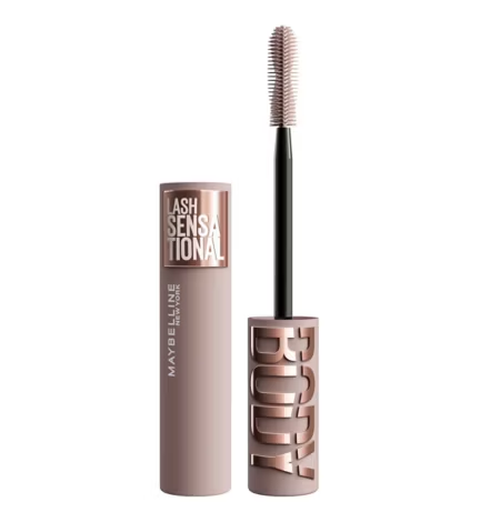 Maybelline Lash Sensational Body Mascara Black, Experience full body lashes with Maybelline Lash Sensational Body Mascara. This isn't just volume, it's full body volume that lasts up to 24hr. Our unique Body Curve Brush, designed with a double helix, reaches every lash from root to tip for coated, lifted and curled lashes. Vegan formula. Allergy tested. Suitable for sensitive eyes and contact lens wearers. Available in Very Black. Full body volume, Shapes every lash from root to tip, Coated lashes, Curled lashes, Lash lifting, Sculpting effect.