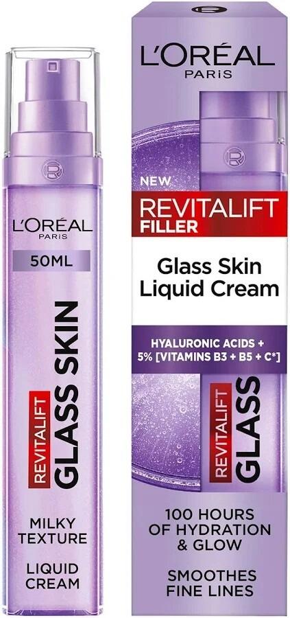 Revitalift Filler Glass Skin Liquid Cream 50ml - Dewy Glow