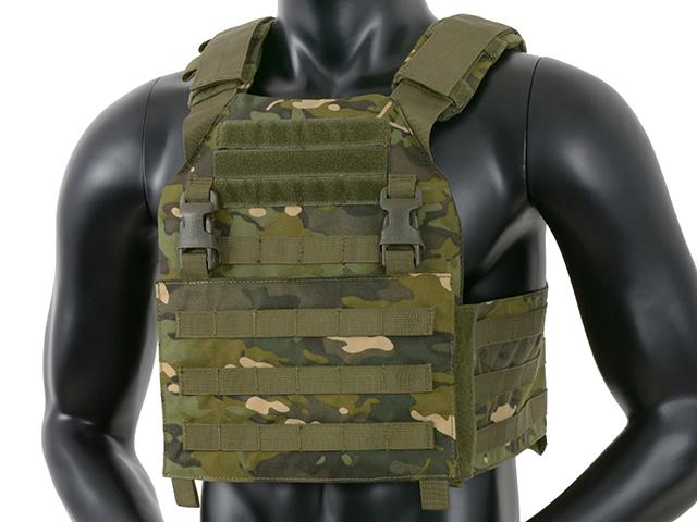 Multicam Tropic MT dummy Armor 8FIELDS Multi-Mission Airsoft Plate Carrier w 