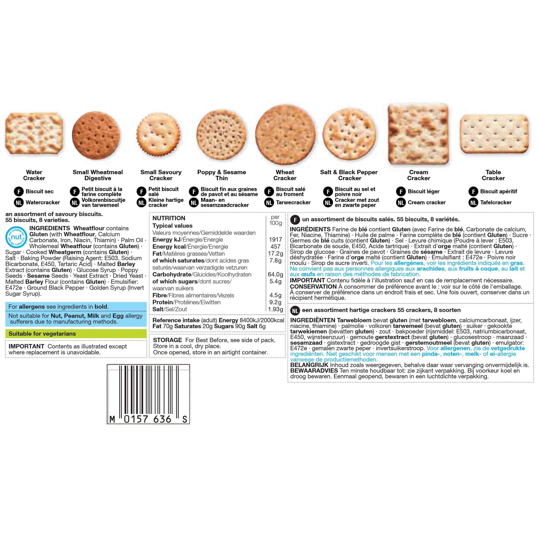 Biscuits for Cheese Label