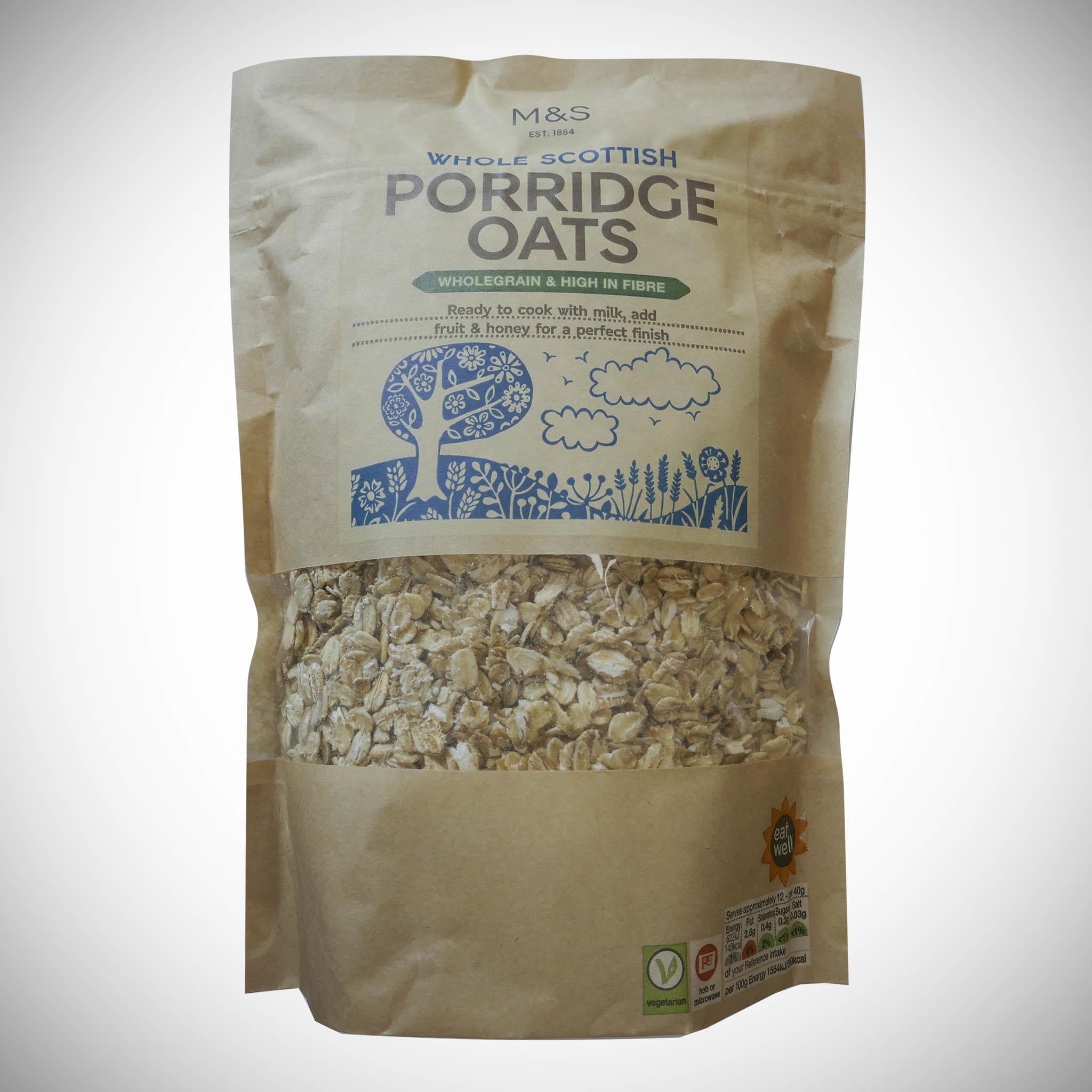 Whole Scottish Porridge Oats 500g