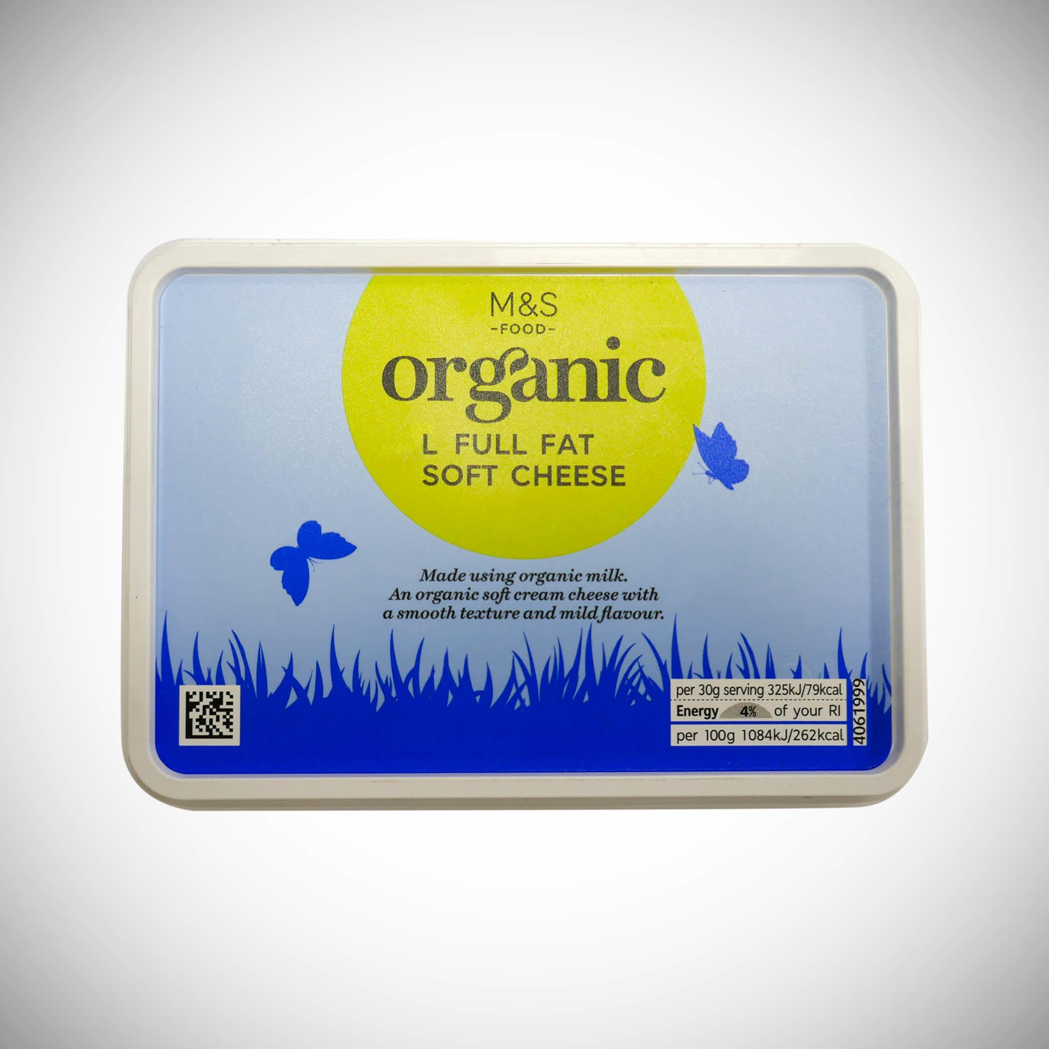 Organic Full Fat Soft Cheese 250g