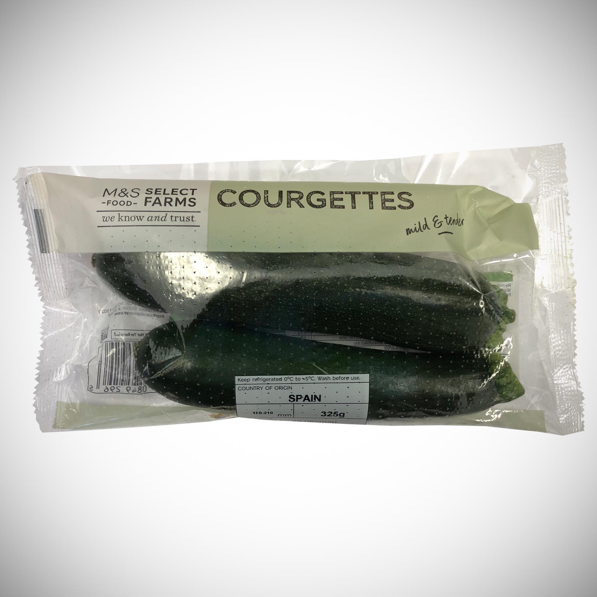 Courgettes 325g
