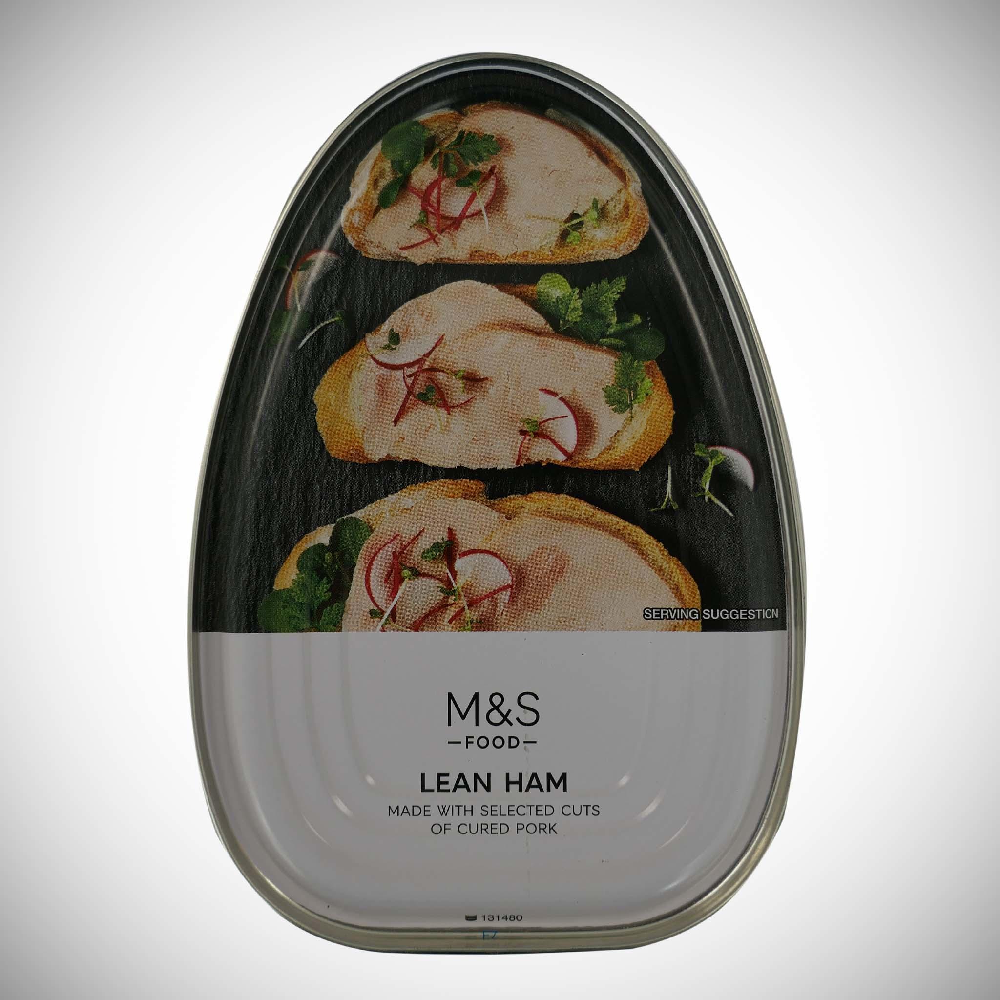 Danish Lean Ham Label