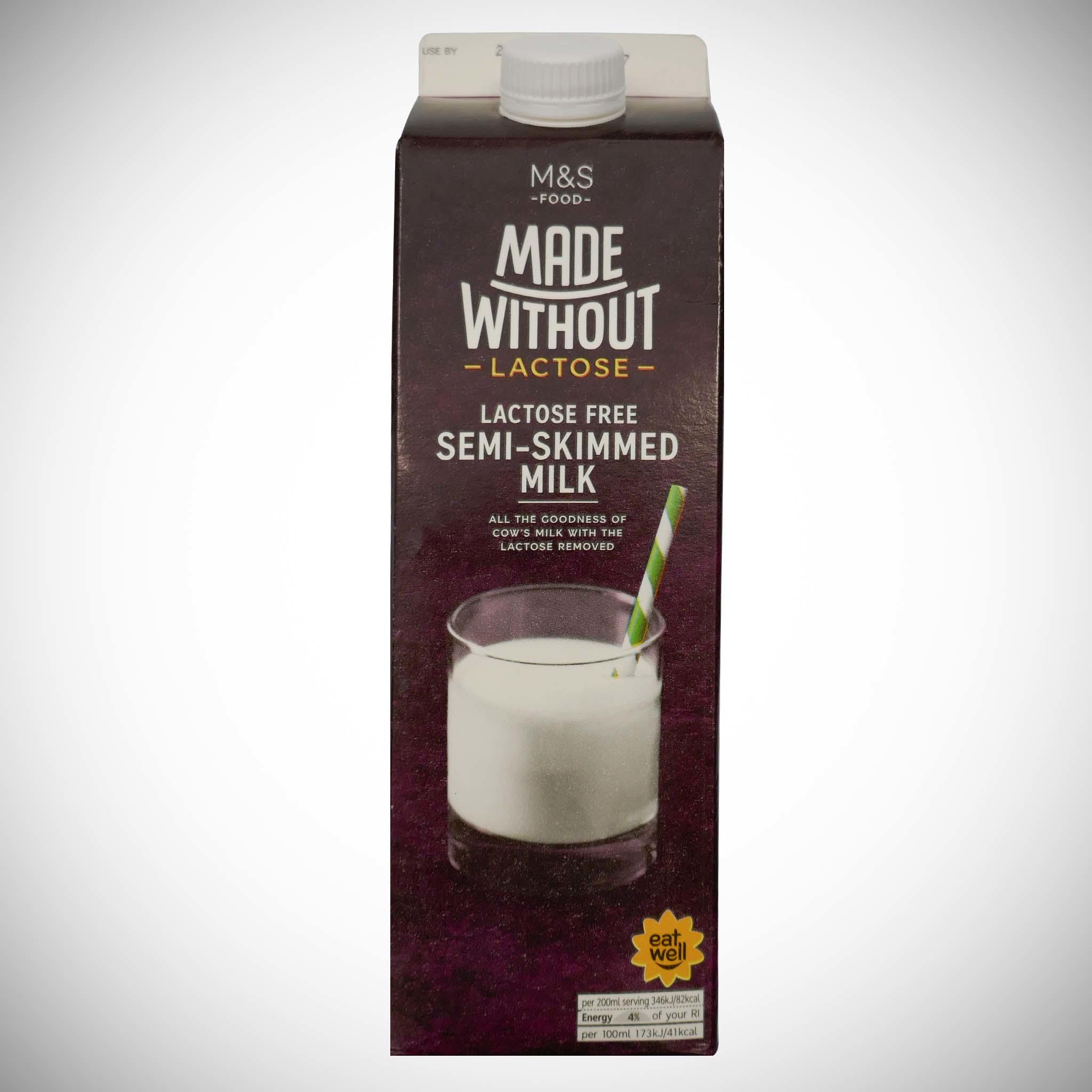 Lactose Free Semi Skimmed Milk 1l