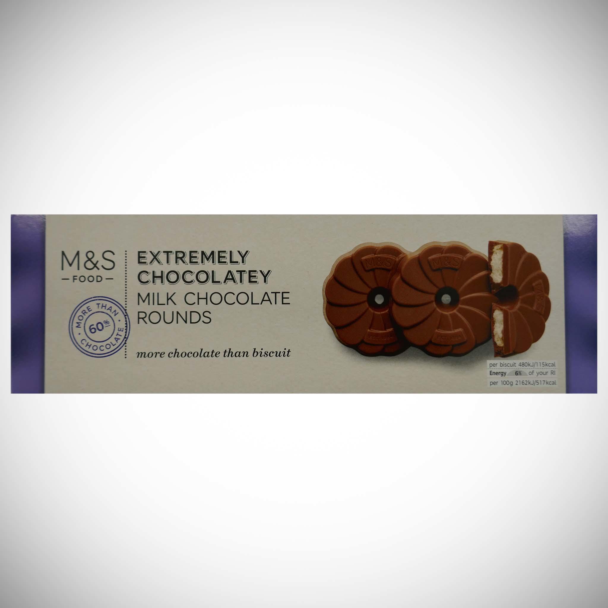 Extremely Chocolatey Milk Chocolate Rounds