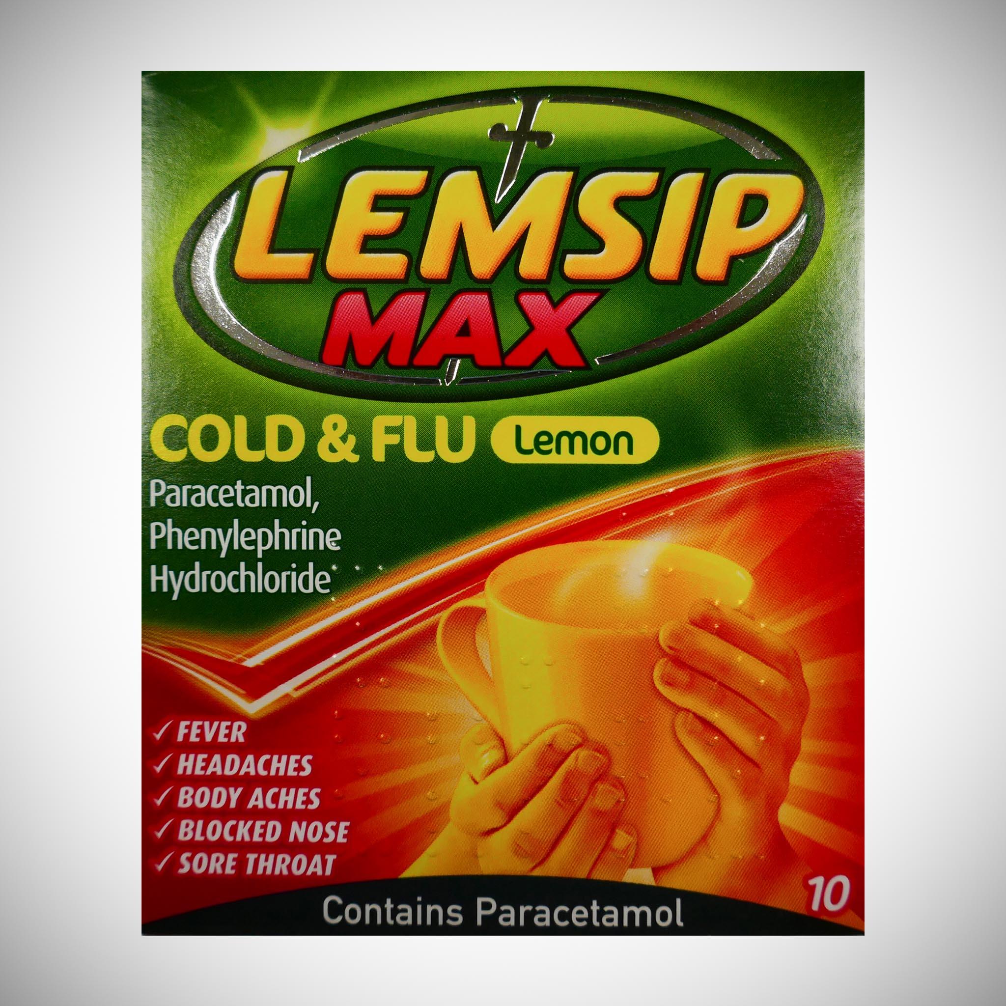 Lemsip Max Cold & Flu Powder x 10