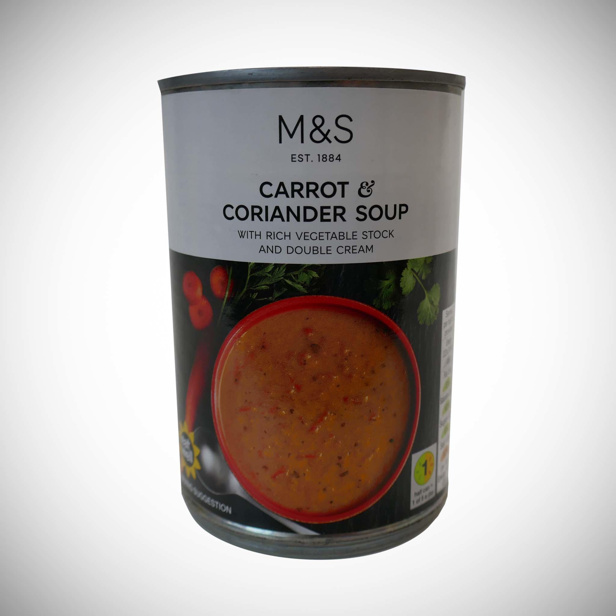 Carrot & Coriander Soup 400g