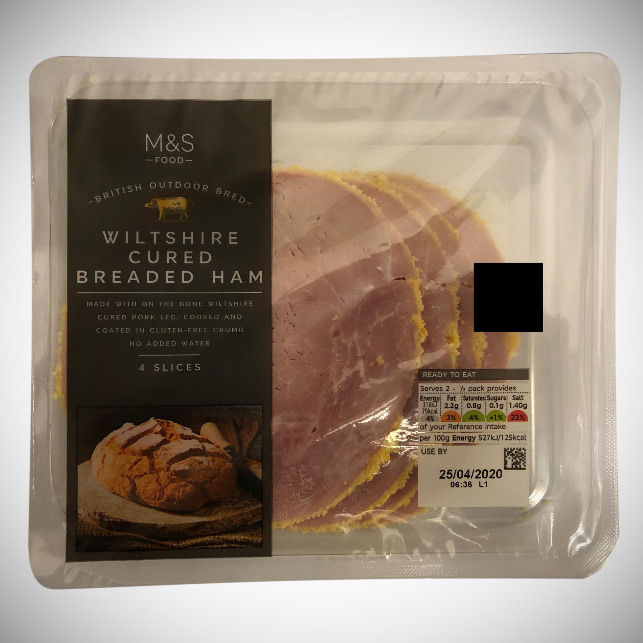 British Breaded Wiltshire Ham