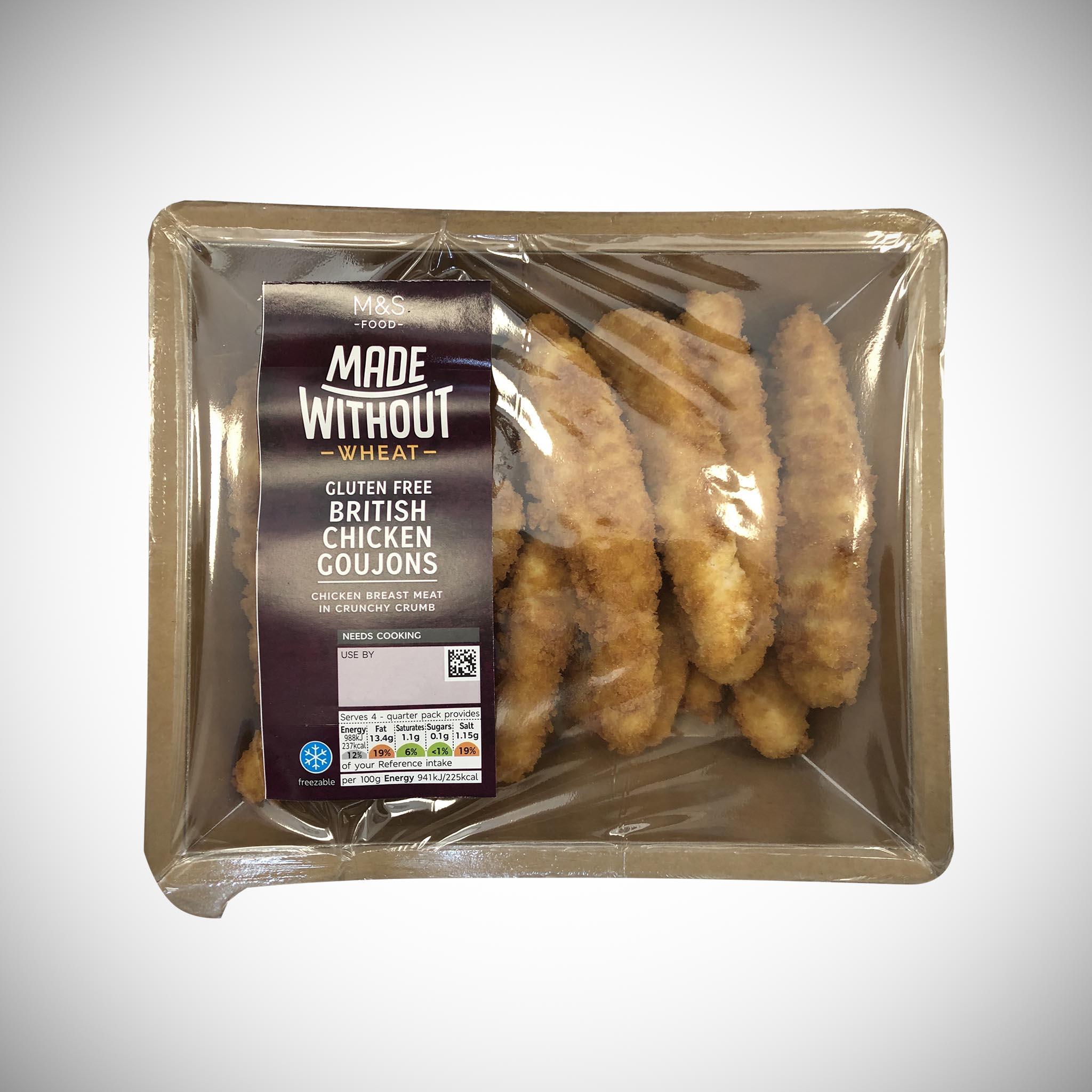 Made Without Wheat British Chicken Goujons 420g