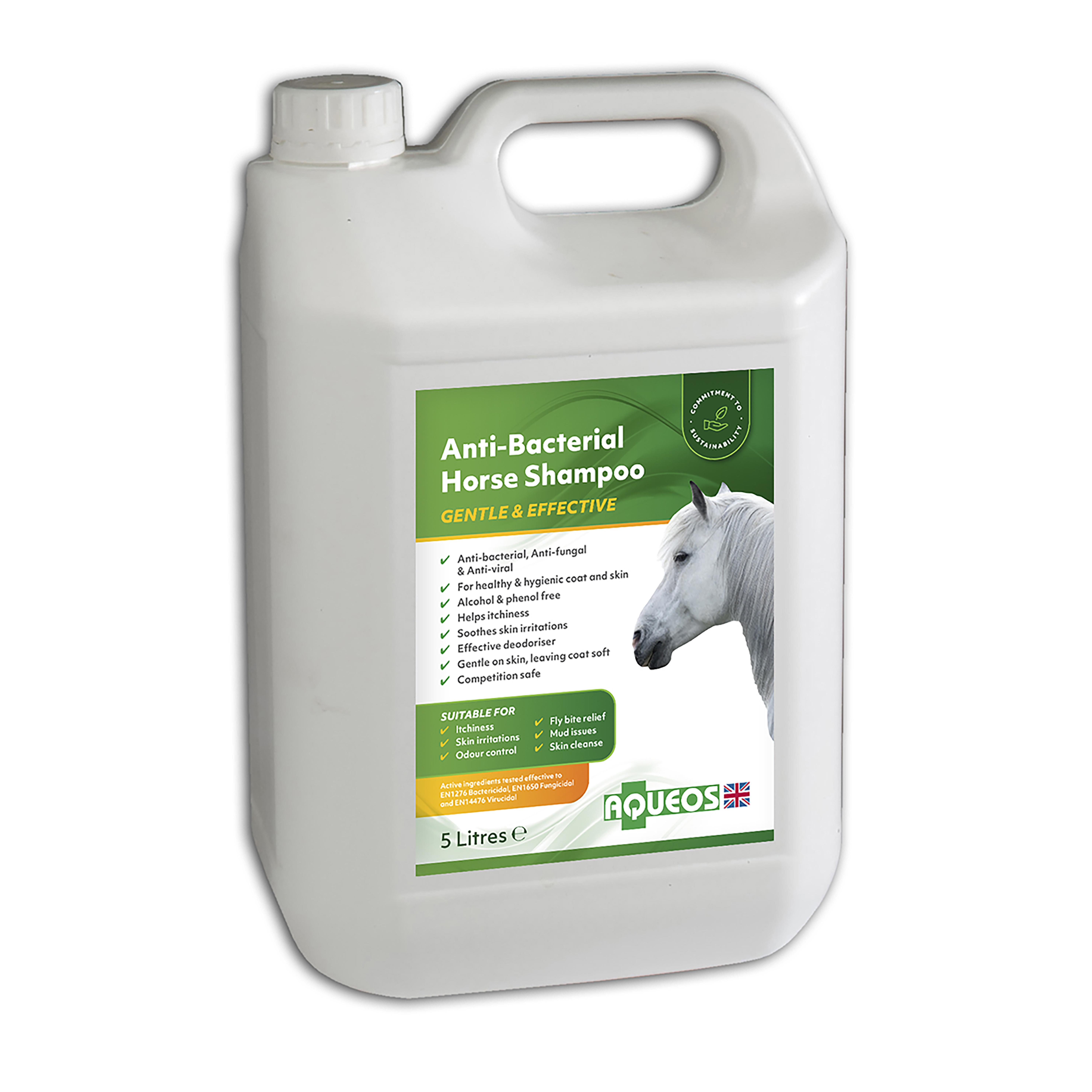 Anti-Bacterial, Anti-Fungal Horse Shampoo for itchy horses
