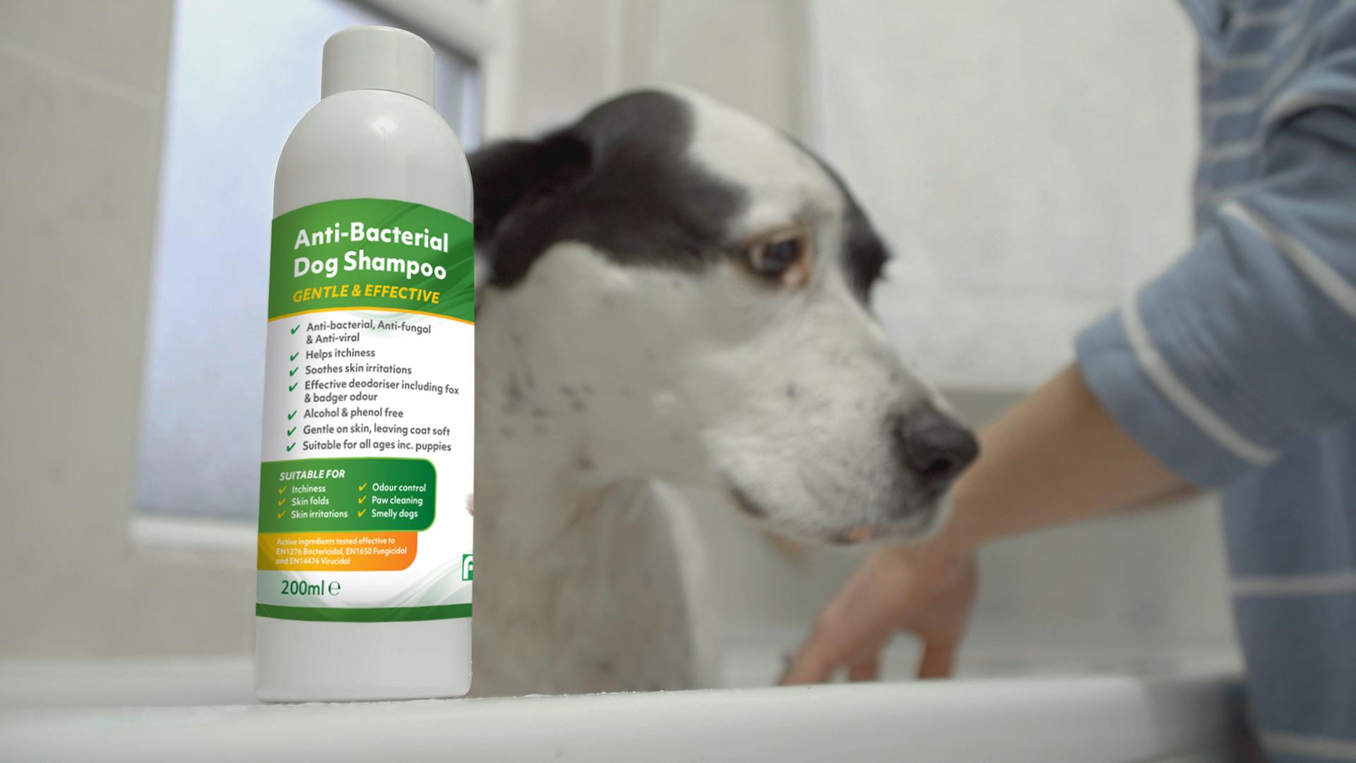 Dog shampoo for itchy skin