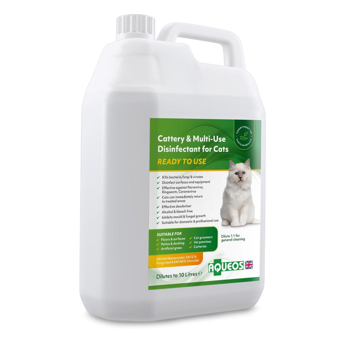 Disinfectant for cats