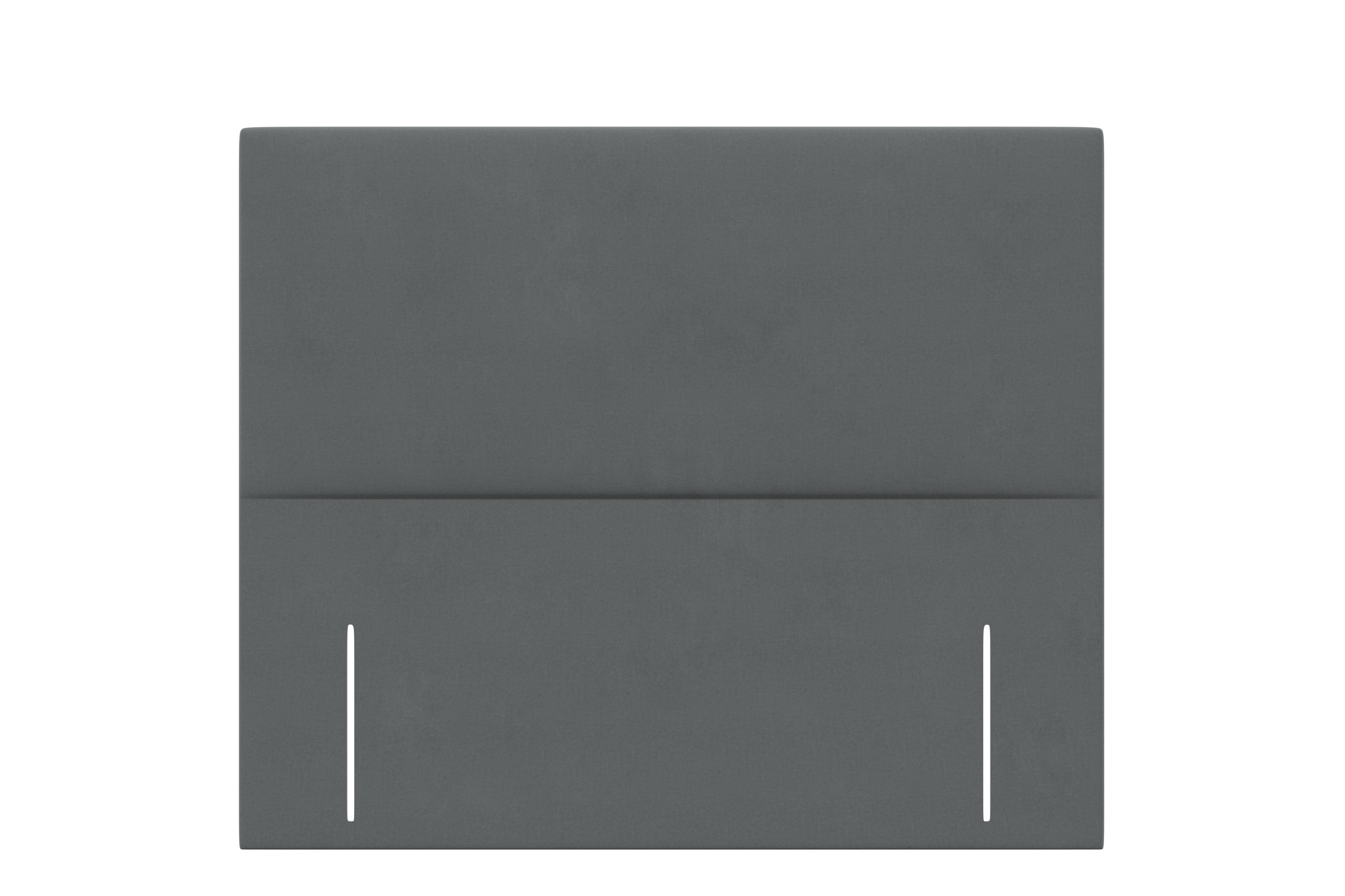 Cheshire full Headboard in plush steel