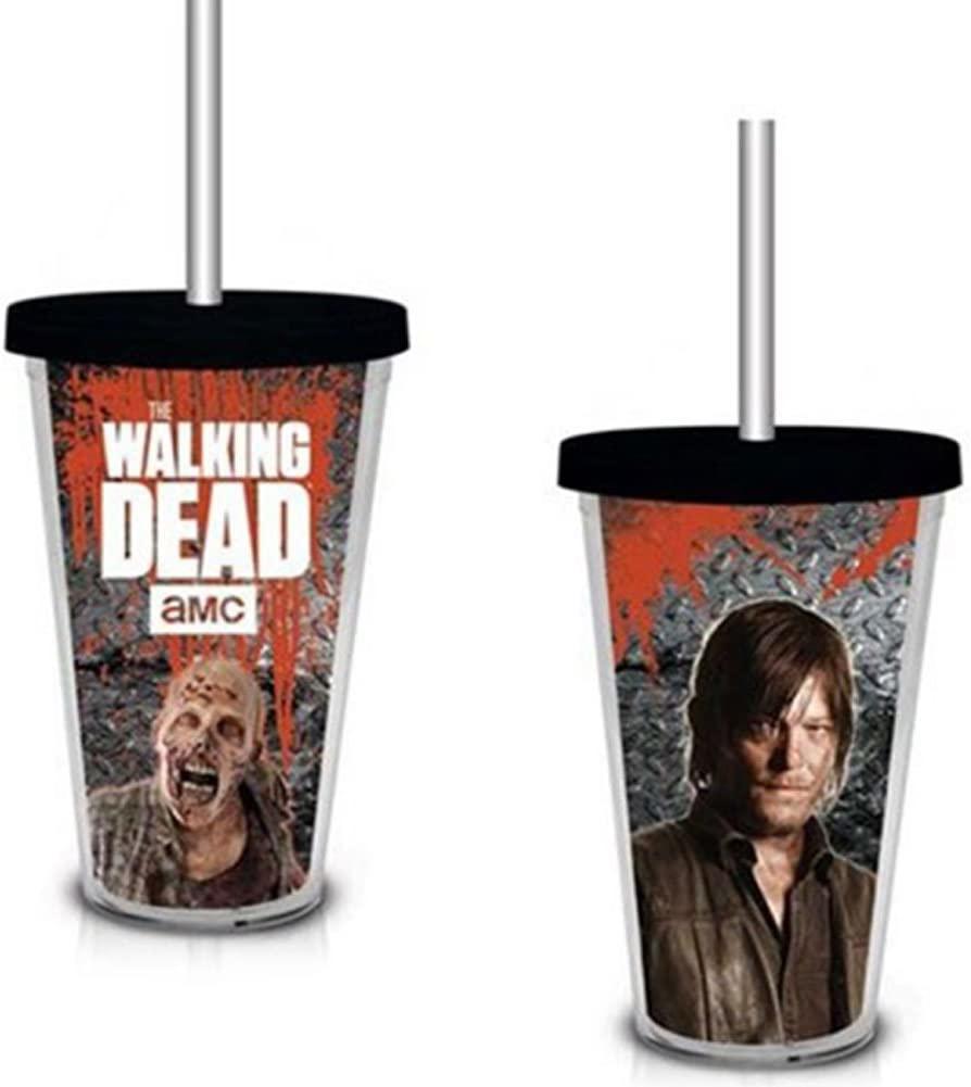 Walking Dead Zombie & Daryl Foil Carnival Cup
