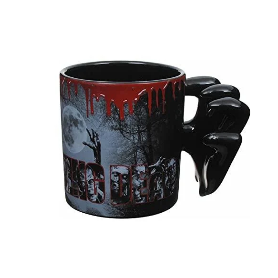 Walking Dead Hands Molded Handle Mug