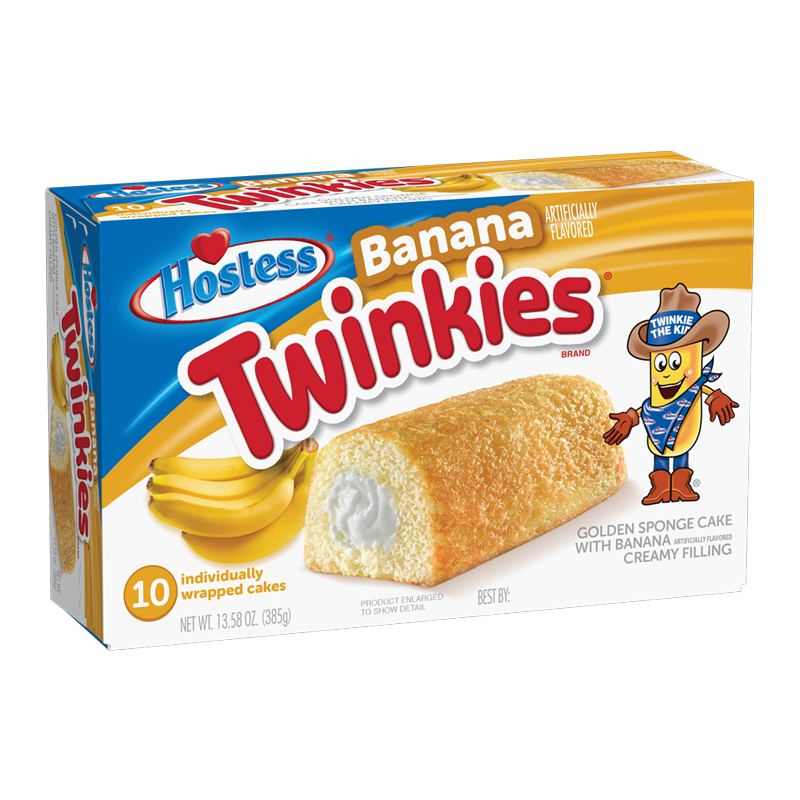 Banana Twinkie (Box of 10)