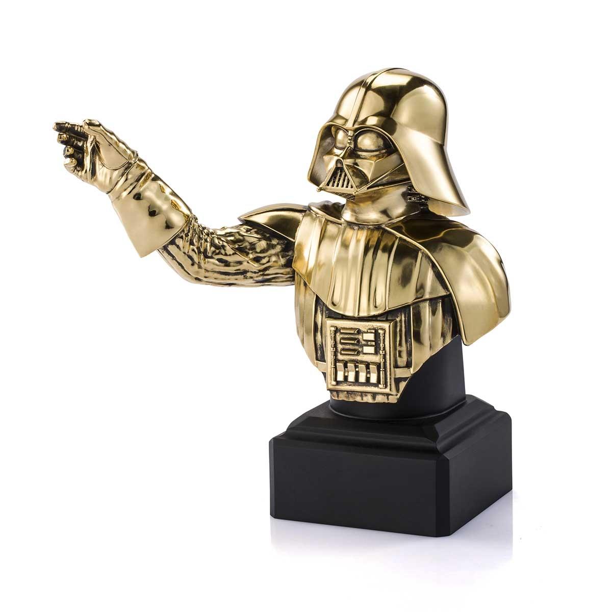 Darth Vader Bust Gold